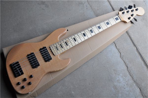 

6-strings special ash body electric bass guitar with maple fingerboard,black hardware,active pickups,provide customized services