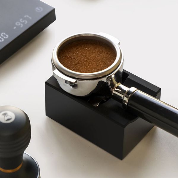 Timemore Magic Cube Coffee Station Station Portafilter Holder Espresso Tamper Mate из нержавеющей стали, покрытой силиконом 220509