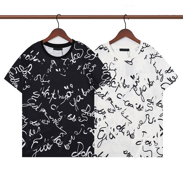 

cotton short sleeve 22ss fashion mens t shirts women man breathable tee shirt men casual woman male t-shirts, White;black