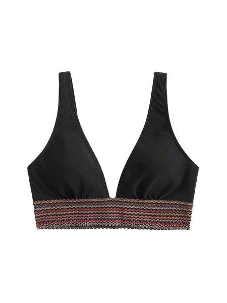 

striped tape ruched bikini z6pa#, White;black
