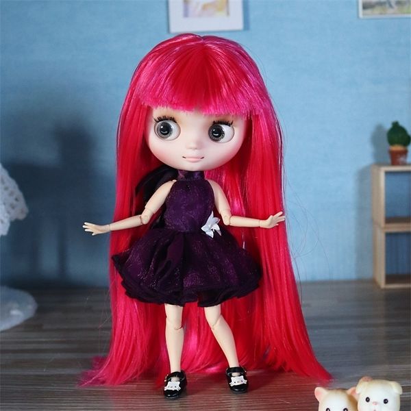 ICY DBS BLYTH MIDDIE DOLL CORPO CONJUNTO DE 20CM DOLA CULTA COMPLETA, incluindo roupas e sapatos Diy Toy Gream para Girls 220707