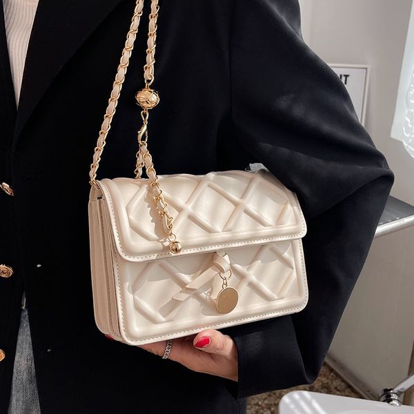 

designer bags summer chain women's 2022 new fashion versatile ins messenger net red one shoulder small square