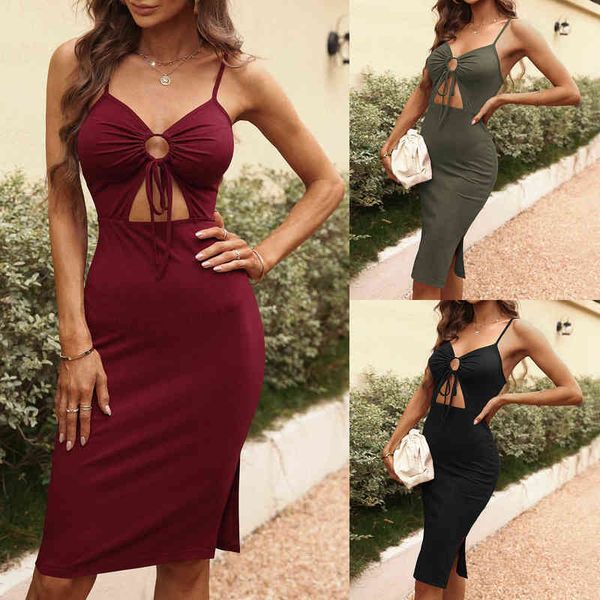 

sano 2022 summer new suspender skirt women's temperament commuter dress, Black;gray