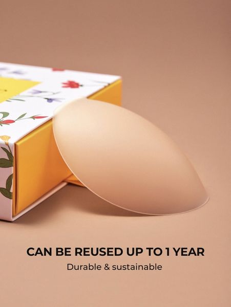 

luvlette reusable self-adhesive silicone nipple covers u2fi#, Black;red