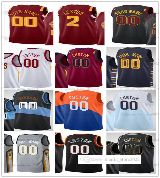 

2022 draft pick basketball ochai agbaji jersey khalifa diop isaiah mobley luke travers, Black;red
