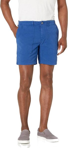 

men's 7" inseam stretch canvas short f8vs#, White;black