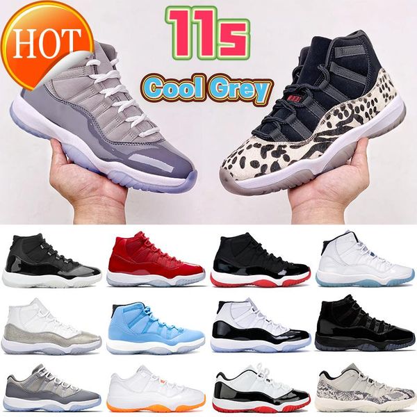 

high cool grey 11 11s mens basketball shoes animal instinct 25th anniversary white bred citrus legend blue concord 45 men women sneakers us
