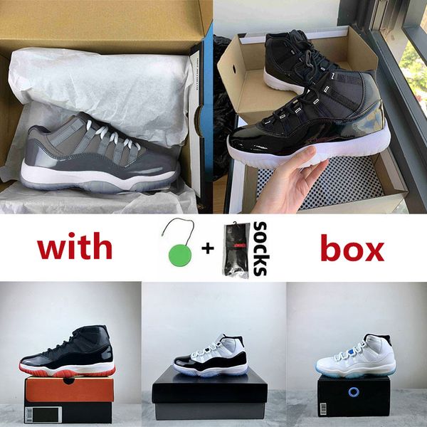 

11s men basketball shoes 11 cherry cool grey women sneakers 25th anniversary concord bred legend blue snakeskin low outdoor sports trainers