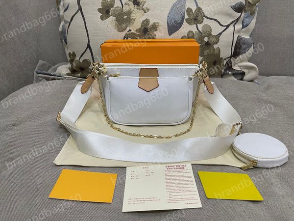 

2023 favorite shoulder bags women chain strap crossbody purse handbags coin wallet with date code dust bag