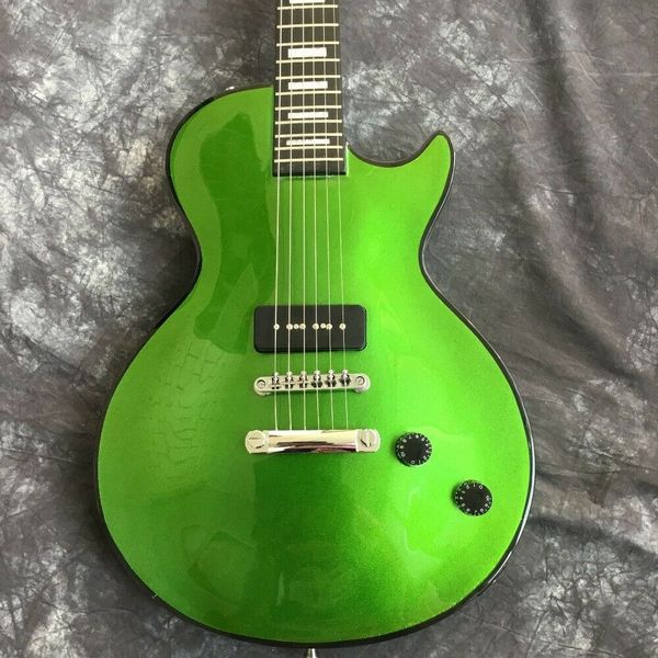 

custom shop standard green color electric guitar