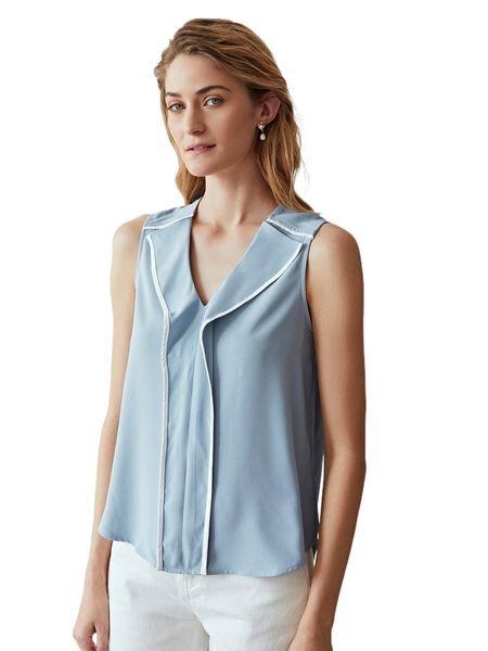 

motf premium straight sleeveless o3bm#, White