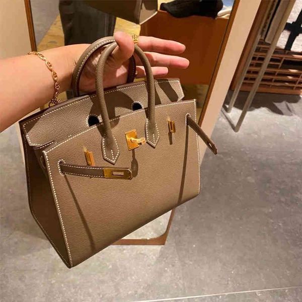 

handbags explosive classic women palm leather brikins 2022 pattern bag large capacity cowhide women's bride's wedding