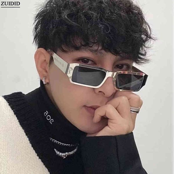 

2022 vintage square steampunk sunglass women fashion glass decorativos oculos de sol masculino brand eyeglasses sun glasses for men uv400, White;black