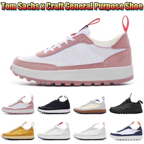 

designer tom sachs sneakers general purpose shoe casual shoes valentine's day triple black white reg men women light bone wheat yellow