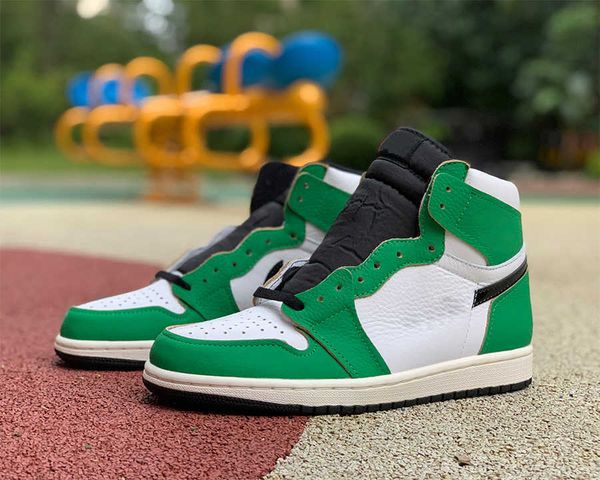 

designer shoes jumpman 1 high og men basketball shoes 1s lucky green women trainers sneakers sports