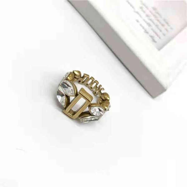 

2022 factory wholesale new di home 1.1 large wheat ear female hollowed out old pair of ring accessories, Silver