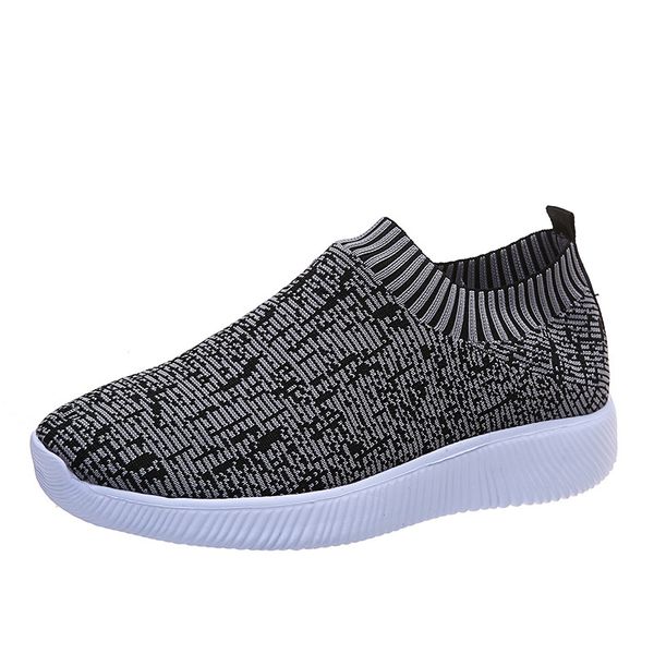 

low flats basketball shoes knit trainers black