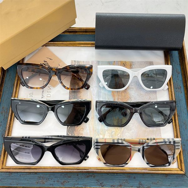 

designer sunglasses 2022 new cat's eye sunglass ins net red same personalized sunglass be4299, White;black