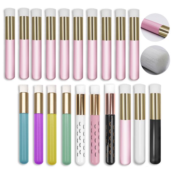 

10 20pcs eyelashes extension tool skin care extensions applicator eyebrow brushes lashes cleanser cleaning brush 220722