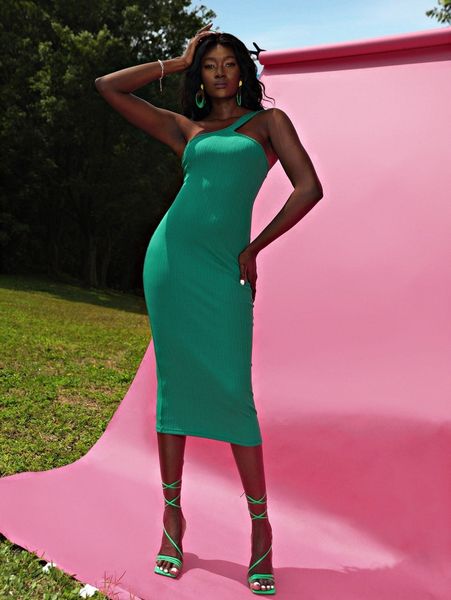 

newness contrast trim wrap front dress x5ge#, Black;gray