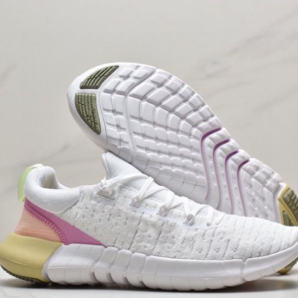 

running shoes for men women breathable yarn upper lace-up trainers sneakers round toe light foam rubber sole sports shoes comfortable fashio, Black