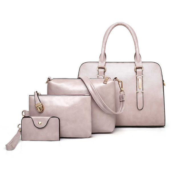 

yuchengbags 2022fan qiudong's new mother and son four piece women's bag popular women's shoulder bag versatile messenger hand