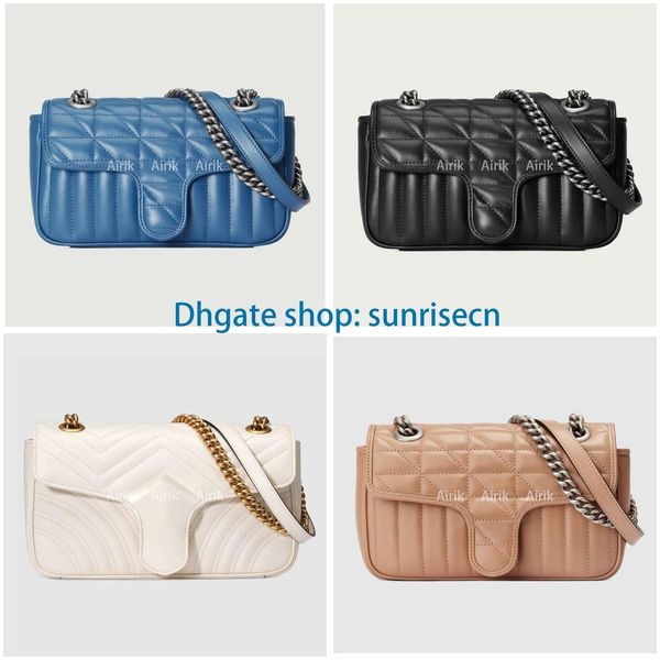 

new macaron marmont 443497 luxury designer bags women shoulder bag 446744 messenger totes coin purse handbags classic crossbody clutch 27 c