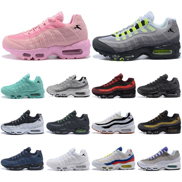 

ing original running shoes 95s men women pink suede white black patch og neon navy blue grape corduroy solar red rose gold outdoor sneakers