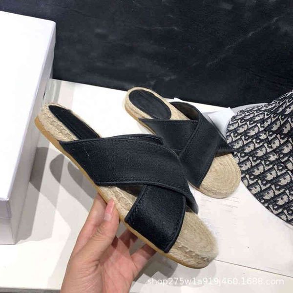 

slippers home fisherman's shoes fashion embroidered slippers in summer , slim upper feet, cool , casual women's, Black