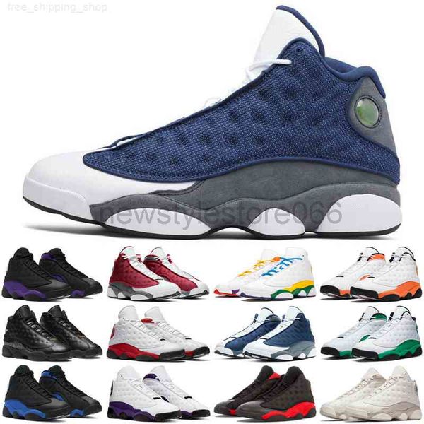 

original 13 13s men basketball shoes obsidian red flint court purple hyper royal gold glitter playground grey toe mens trainers sports