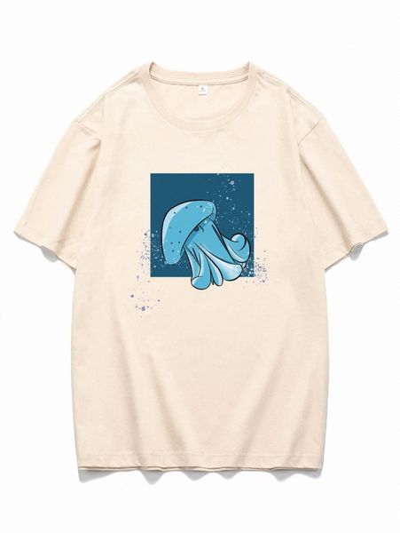 

romwe guys cartoon graphic tee t6vq#, White;black