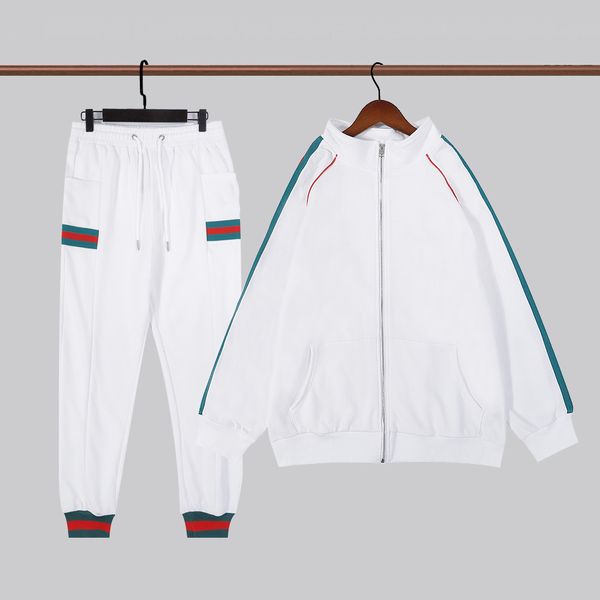 

men's tracksuits running fitness long sleeve pants suit jacket print colorblock ribbon boys and girls school uniforms black white -xxl, Gray