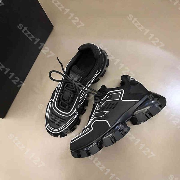 

luxury designer shoes the robot sports shoe have full outline and sculptural design mkj002, Black