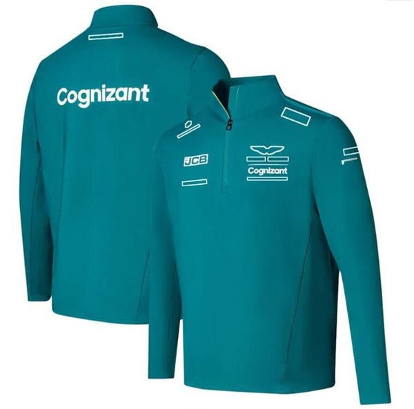 

f1 formula one racing long-sleeved t-shirt 2022 new team polo suit same custom