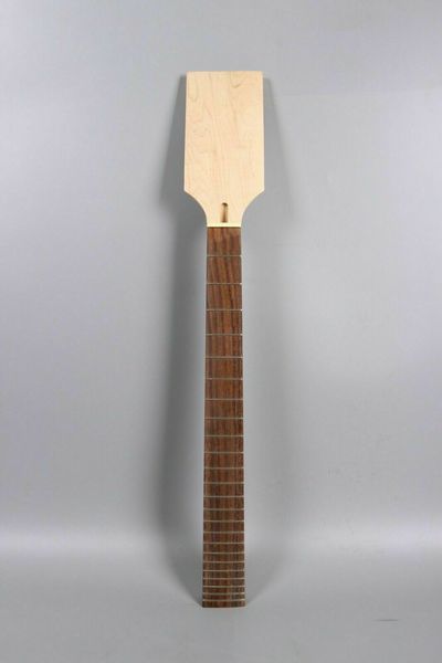 

unfinished 24fret electric guitar neck 27inch maple rosewood paddle #d12