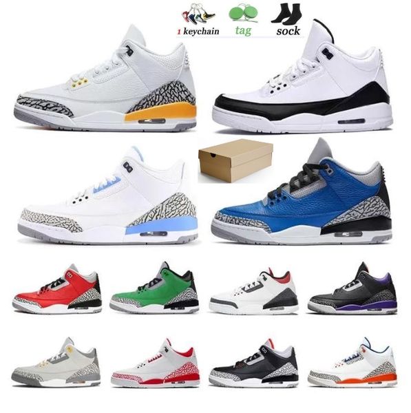 

2022 with box jumpman 3 mens basketball shoes 3s fire red varsity royal dark iris rust pink neapolitan cardinal katrina laser orange men wom