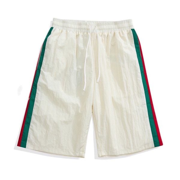 

men's shorts five pants nylon summer new casual summer loose trend cool wear fashion sports style, White;black
