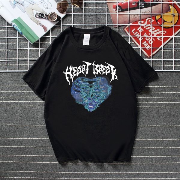 

hip hop gothic t shirt streetwear lightning skull graphic print punk tees harajuku cotton loose casual short sleeve tshirts male 220624, White;black