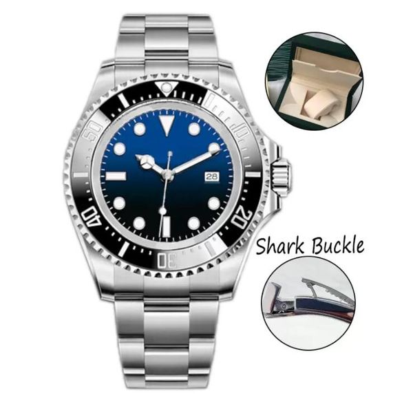 

u1 factory mens automatic mechanical watch 44mm stainless steel shark buckle 2813 movement luminous waterproof wristwatches montre de luxe d, Slivery;brown