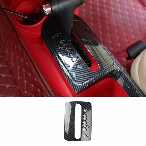

abs carbon fiber central console gear shift cover trim for vw beetle 2003-2006
