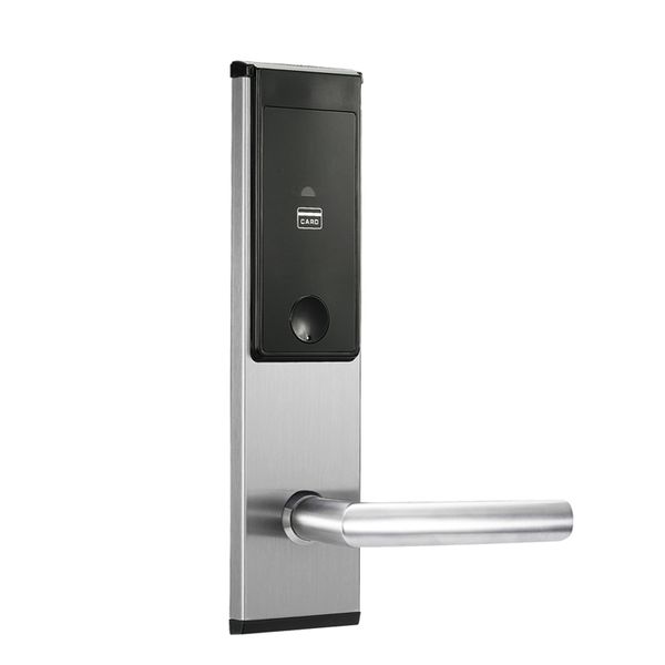 

t57 rfid l card door lock l key smart stainless steel