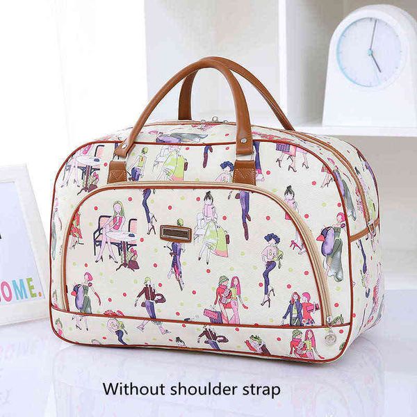 

high capacity travel tote bag woman weekend overnight short excursion clothes cosmetic duffle organizer luggage pouch supplies 220611