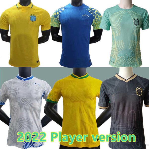 

2022 2023 camiseta de futbol paqueta coutinho brazils soccer jersey world football shirt cup firmino brasil maillots marquinhos vini jr, Black;yellow