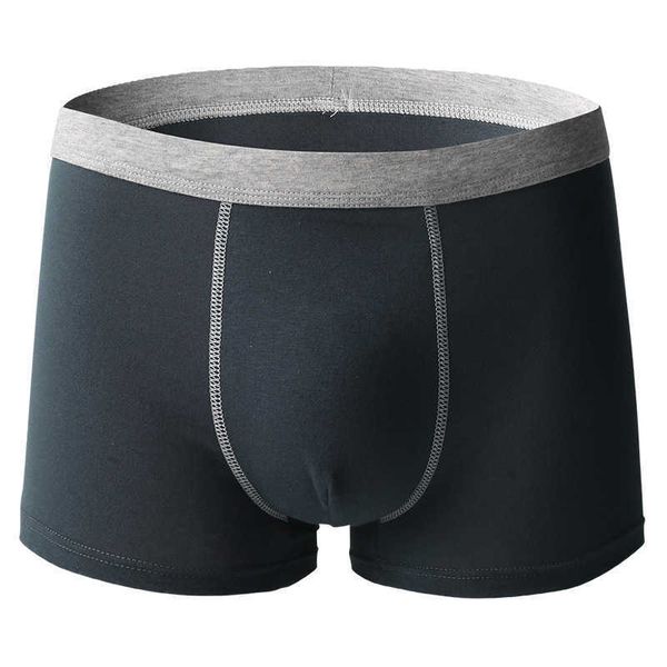 

fashion mens solid cotton shorts designers underpants classic casual short cotton underwear breathable underwears2, Black;white