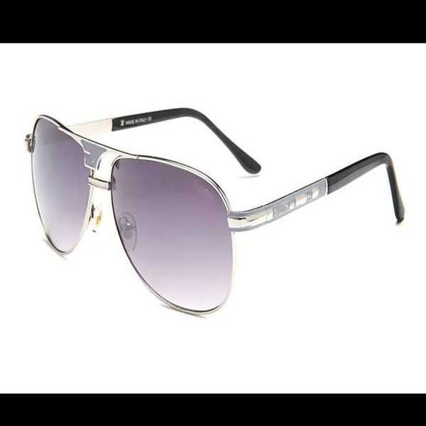 

luxury new brand polarized sunglasses men women pilot uv400 eyewear glasses metal frame polaroid lens 785277r, White;black