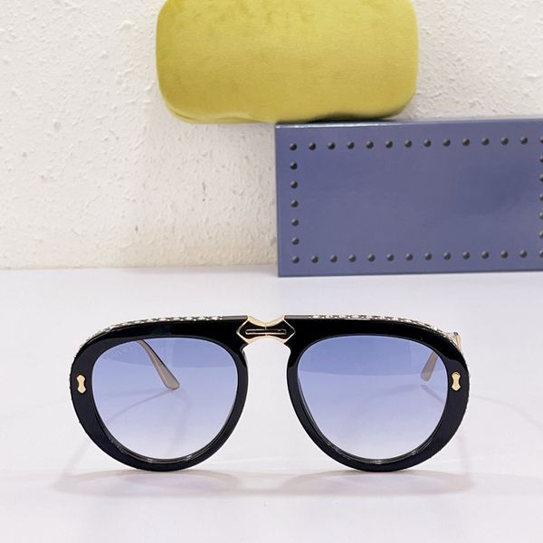 Occhiali da sole pieghevoli da uomo alla moda Occhiali da sole firmati più nuovi Occhiali da vista rotondi da donna Protezione UV Lunettes De Soleil Occhiali da spiaggia da donna