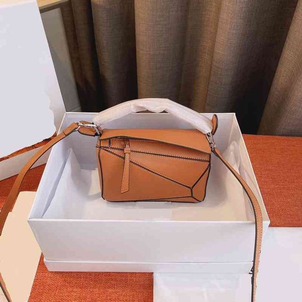 

bags women leather multicolor stitching pillow tote fashion handbag shoulder brand designer crossbody female purses 1225