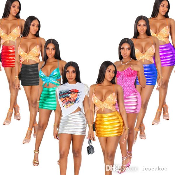 

women mini skirts waterproof zipper fashion down bubble skirt personality design summer outfits clothing, Black