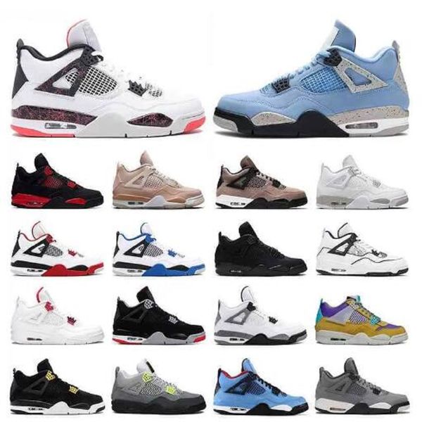 

basketball shoes 4 diy shimmer 4s white oreo university blue taupe haze black cat metallic pack neon womens mens