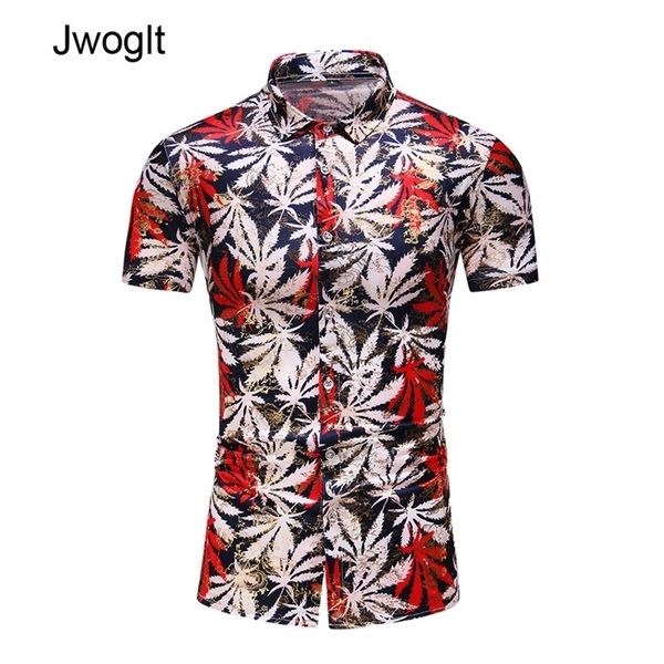 

45kg120kg men's fashion printd floral shirts casual button down short sleeve hawaiian shirt beach holiday shirts 6xl 210412, White;black